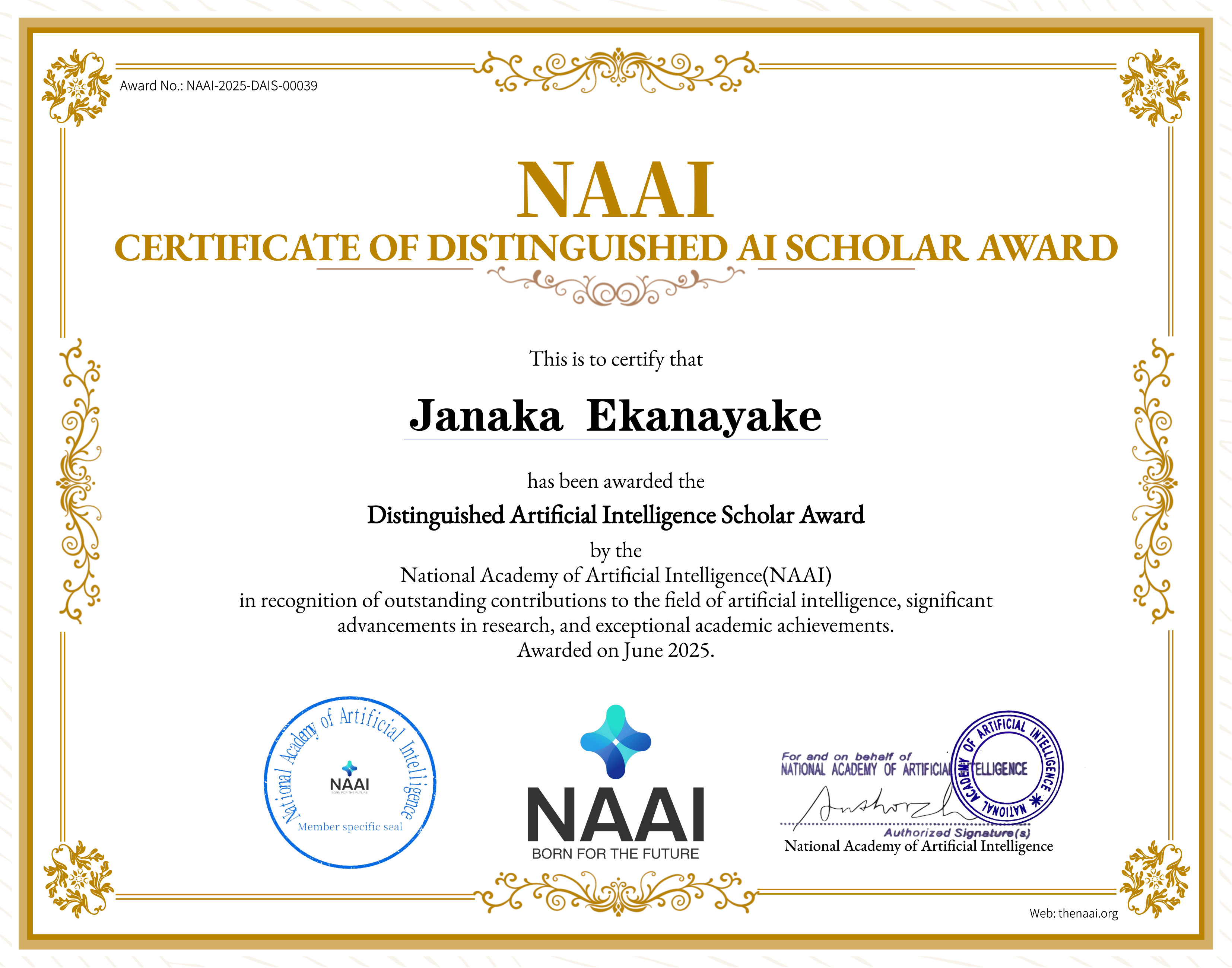 NAAI DAIAward25